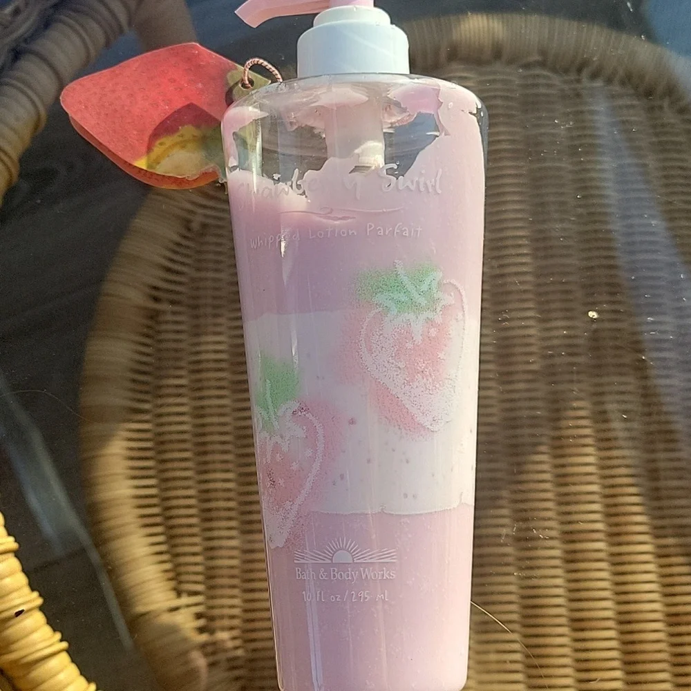 Body Lotion - Bath & Body Strawberry Swirl, Creme Brule and MayFlowers, 3 items